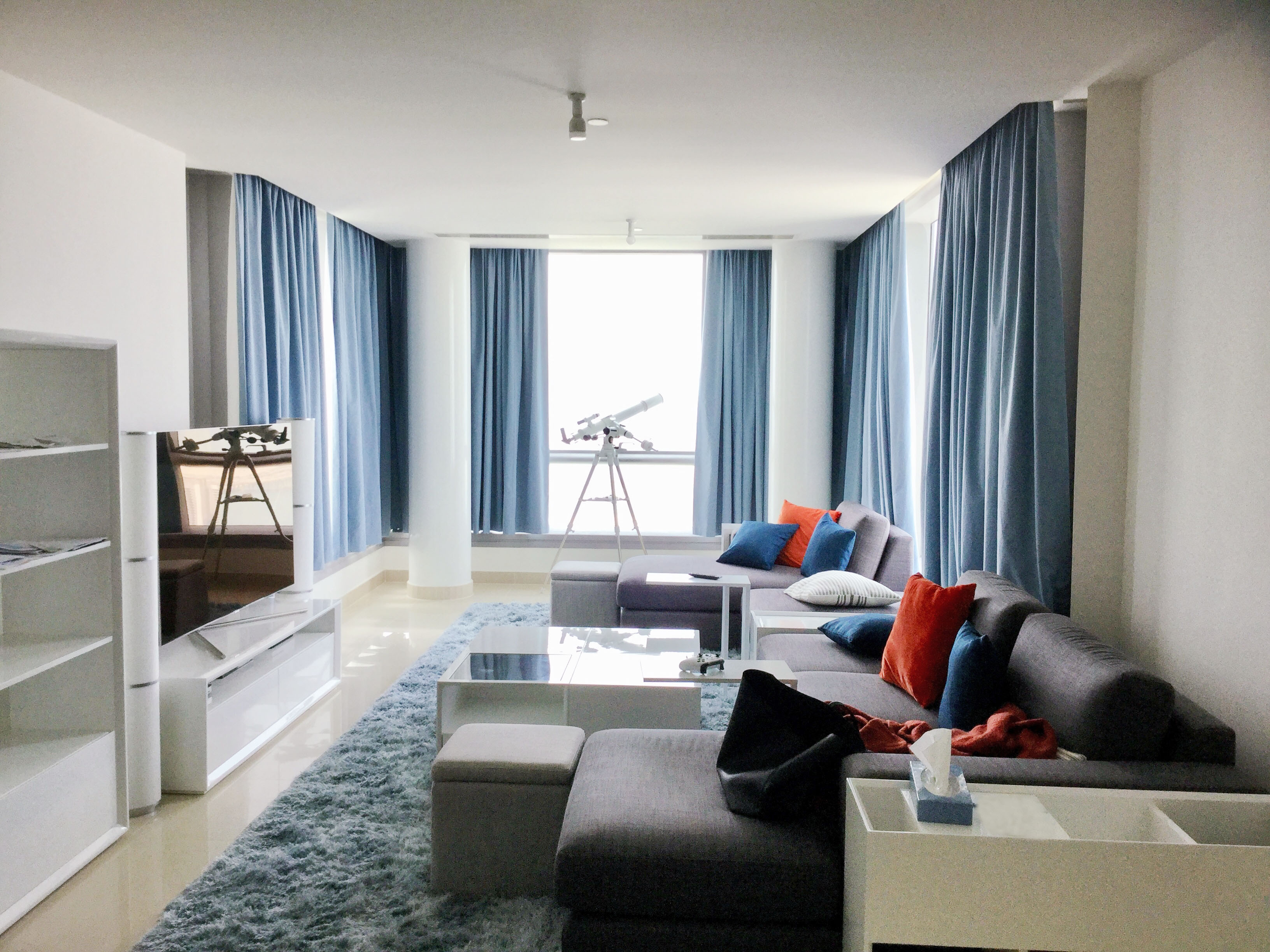 Blinds and curtains in Corniche West, Abu Dhabi